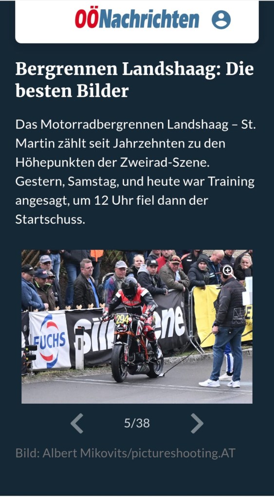 Keule #71 Forty Six Racing Team in der Kurve