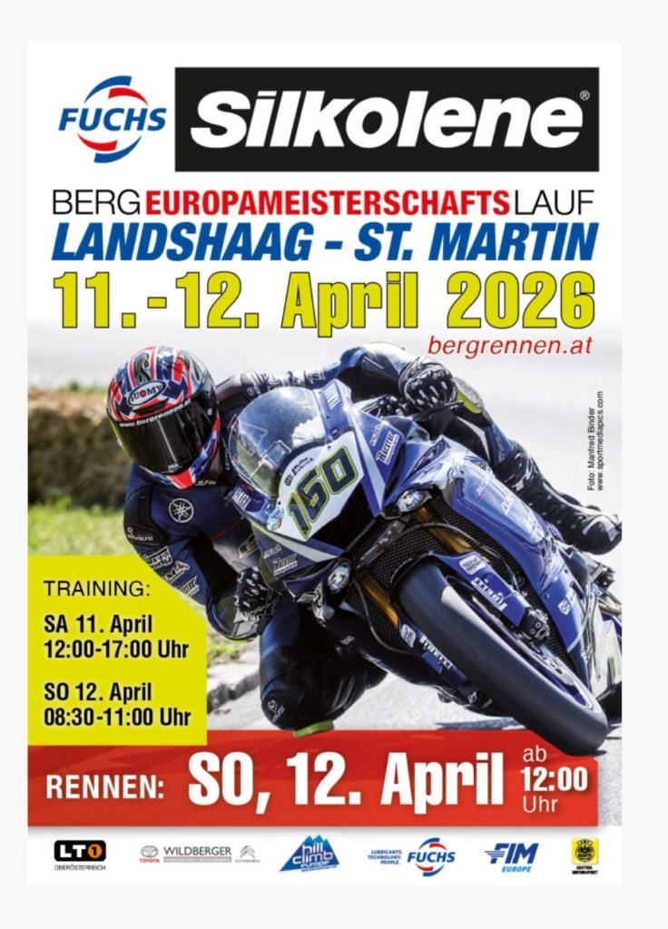 Bergeuropameisterschaftslauf Landshaag – St. Martin, 11.–12. April 2026 – Forty Six Racing Team